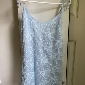 Blush Noir Floral Patterned Dress